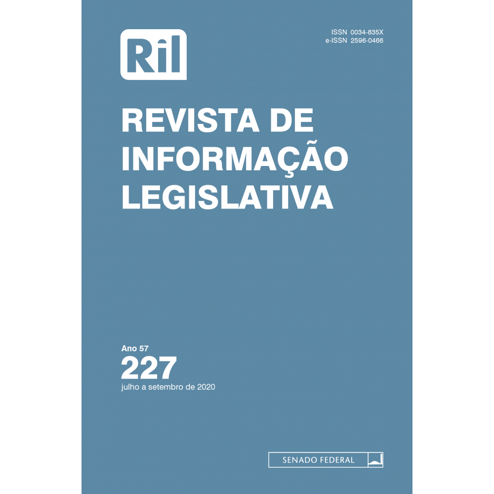 Revista de Informação Legislativa - RIL - nº 227 - 2020