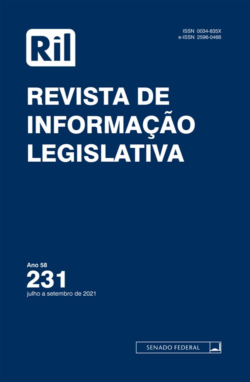 Revista de Informação Legislativa - RIL - nº 231 - 2021