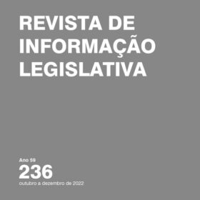 Revista de Informação Legislativa - RIL - nº 236 - 2022