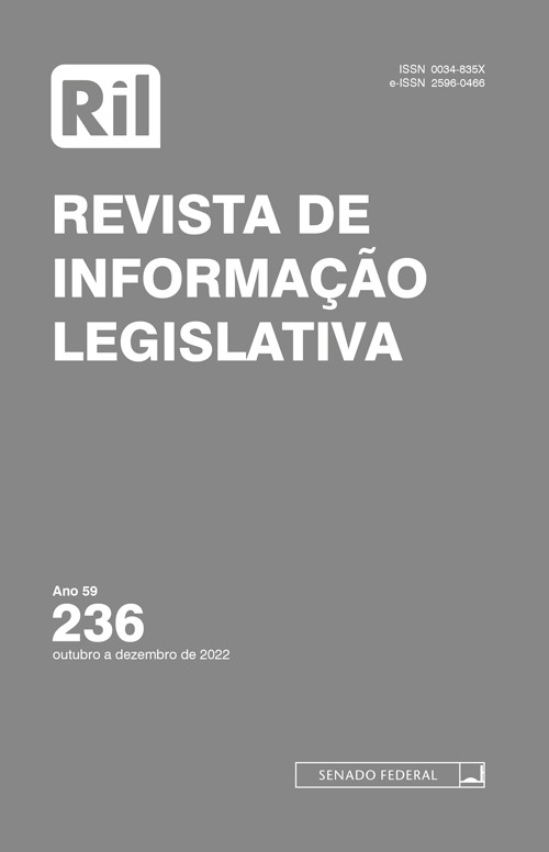 Revista de Informação Legislativa - RIL - nº 236 - 2022